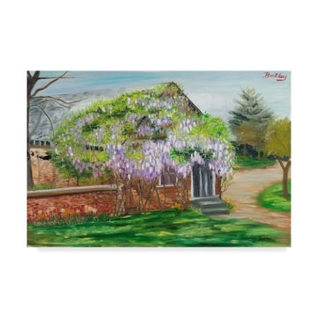 Cheryl Bartley 'Rose Garden 1' Canvas Art,16x24